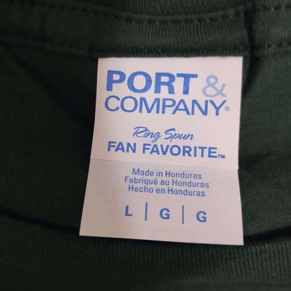 GREEN BAY FOOTBALL GREEN COTTON T SHIRT SILK SCREENED NUMBER 12 - Picture 3 of 3